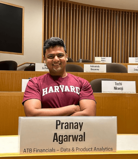 Pranay Agarwal at Harvard Club
