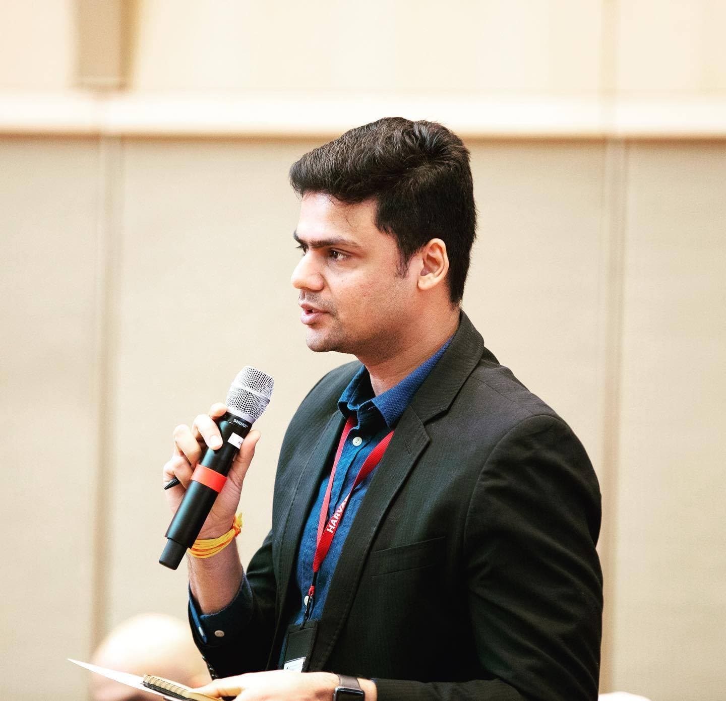 Pranay Agarwal at Harvard Club